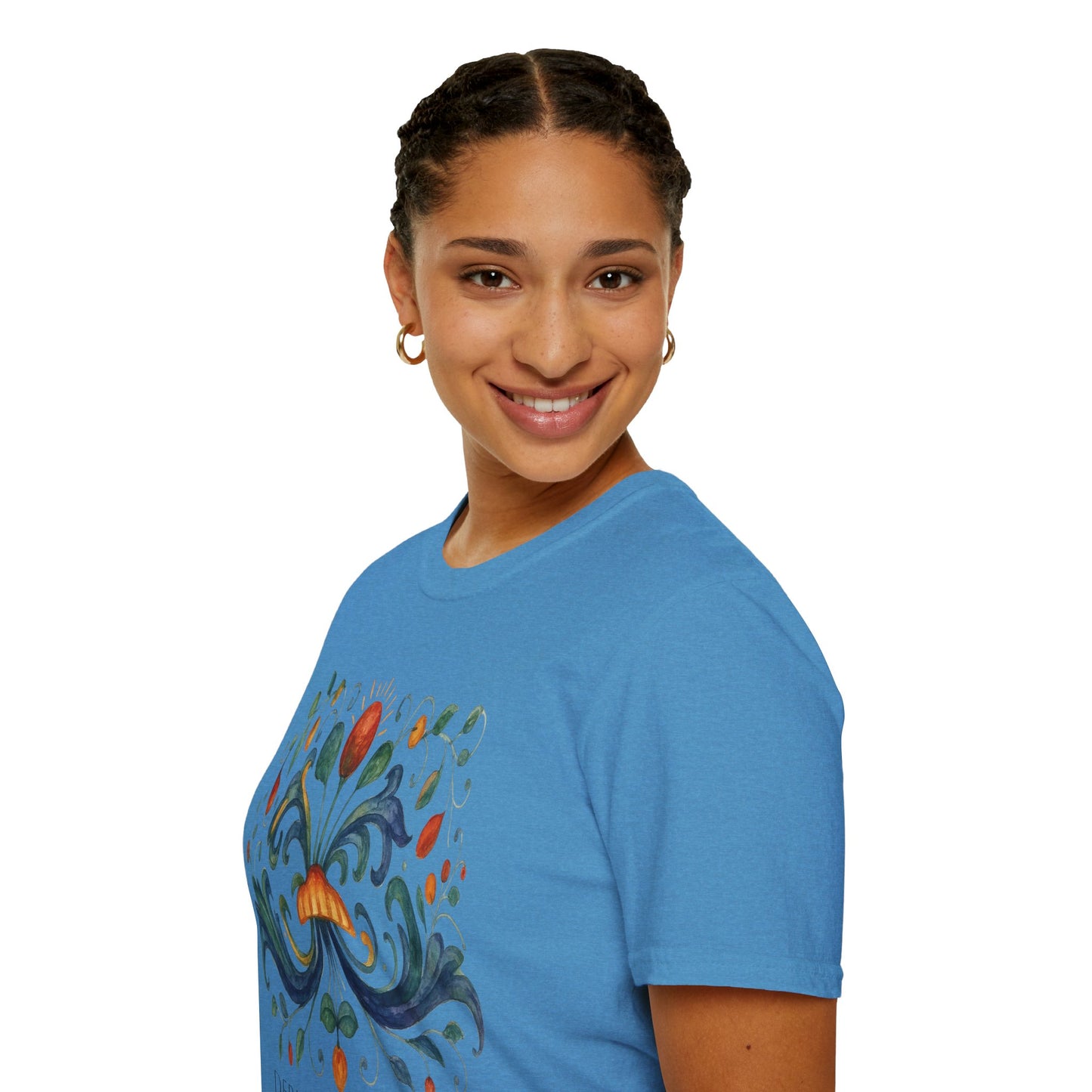 DERUTA COUTURE: Unisex Softstyle T-Shirt Ricco Italia Design