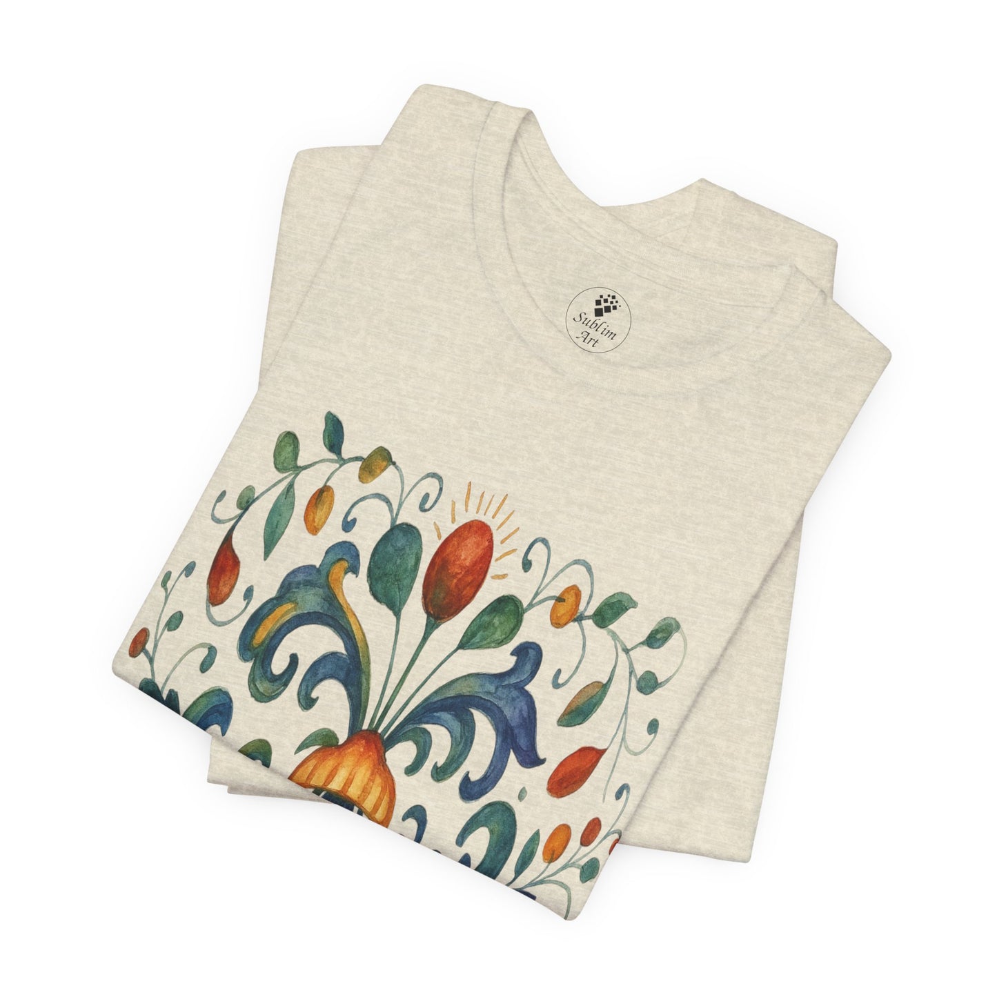 DERUTA COUTURE: Unisex Jersey Short Sleeve Tee Ricco Italia Design