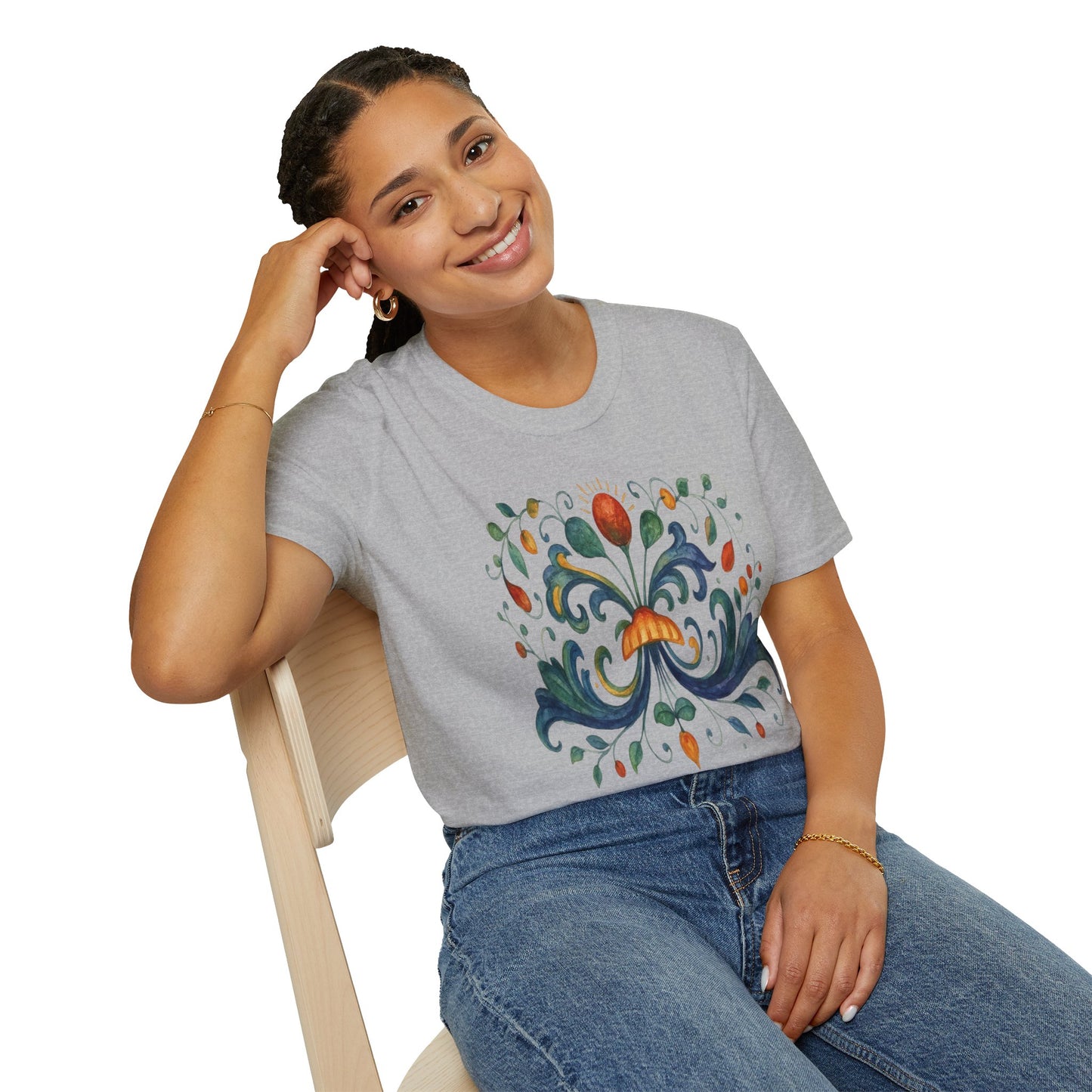 DERUTA COUTURE: Unisex Softstyle T-Shirt Ricco Italia Design