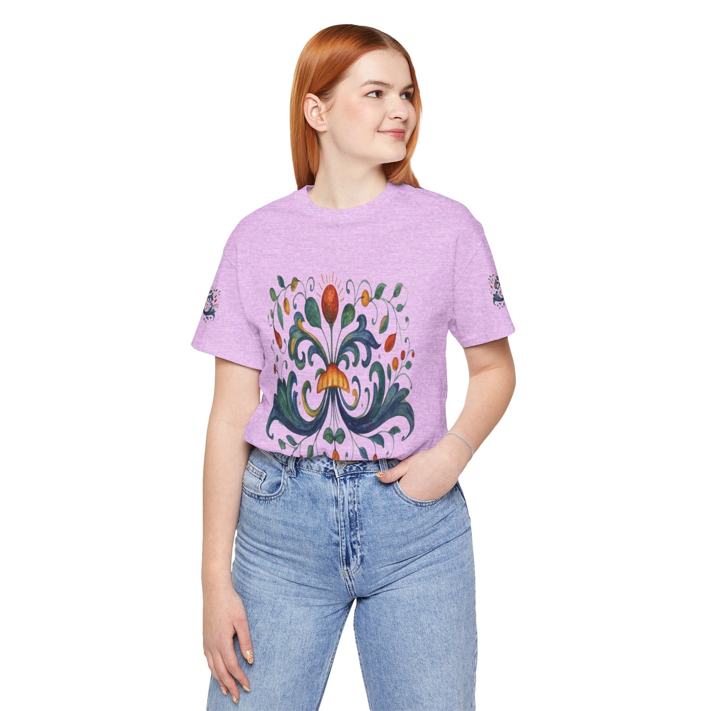 DERUTA COUTURE: Unisex Jersey Short Sleeve Tee Ricco Italia Design