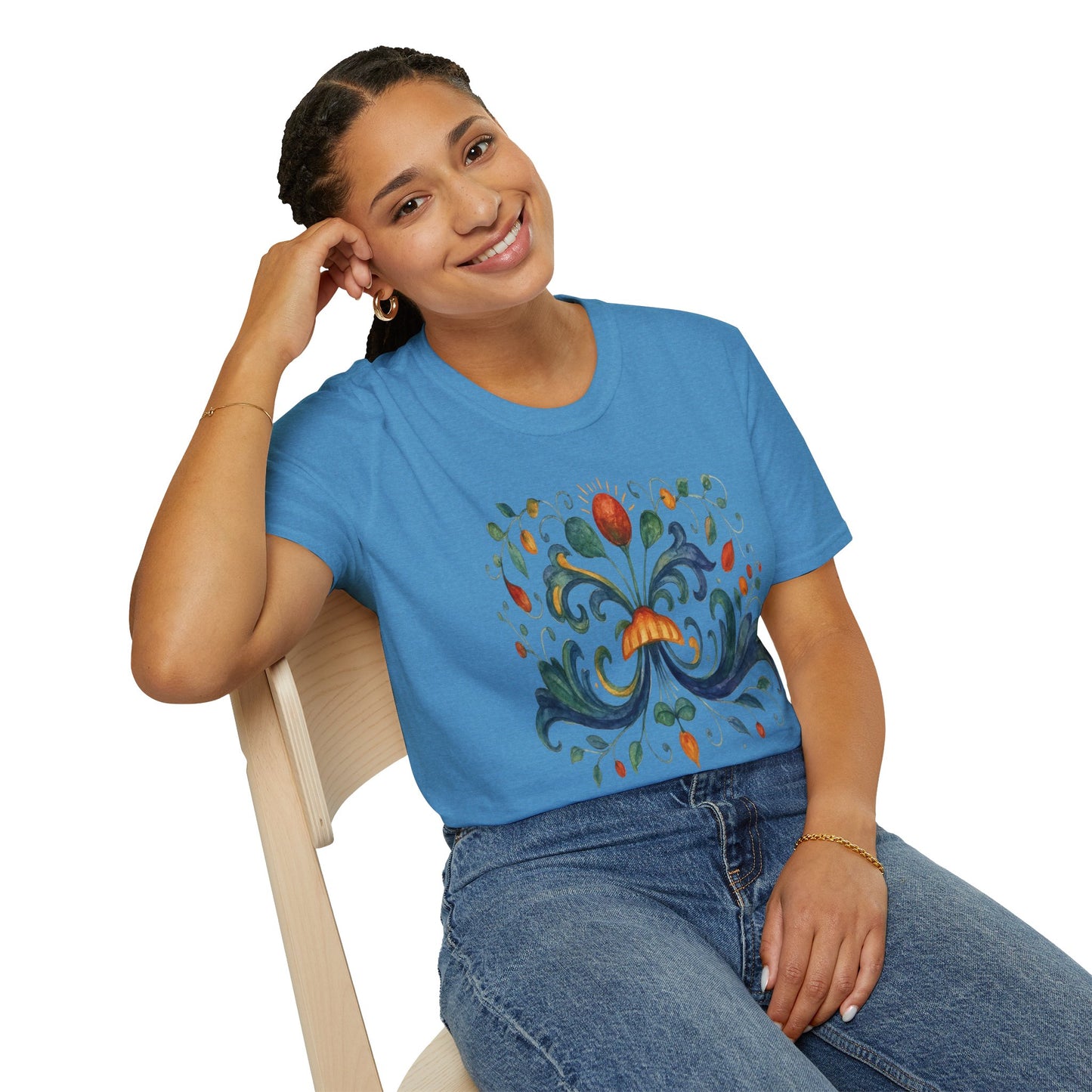 DERUTA COUTURE: Unisex Softstyle T-Shirt Ricco Italia Design