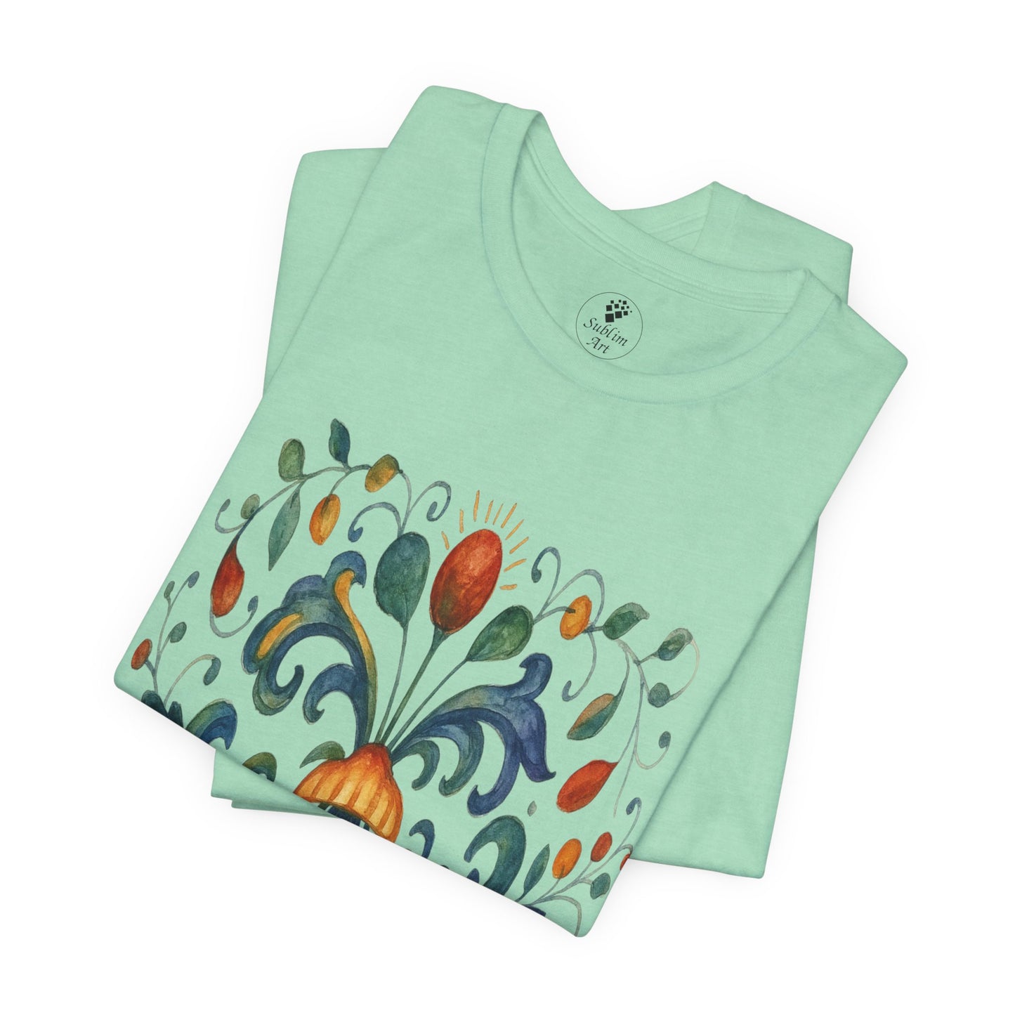 DERUTA COUTURE: Unisex Jersey Short Sleeve Tee Ricco Italia Design