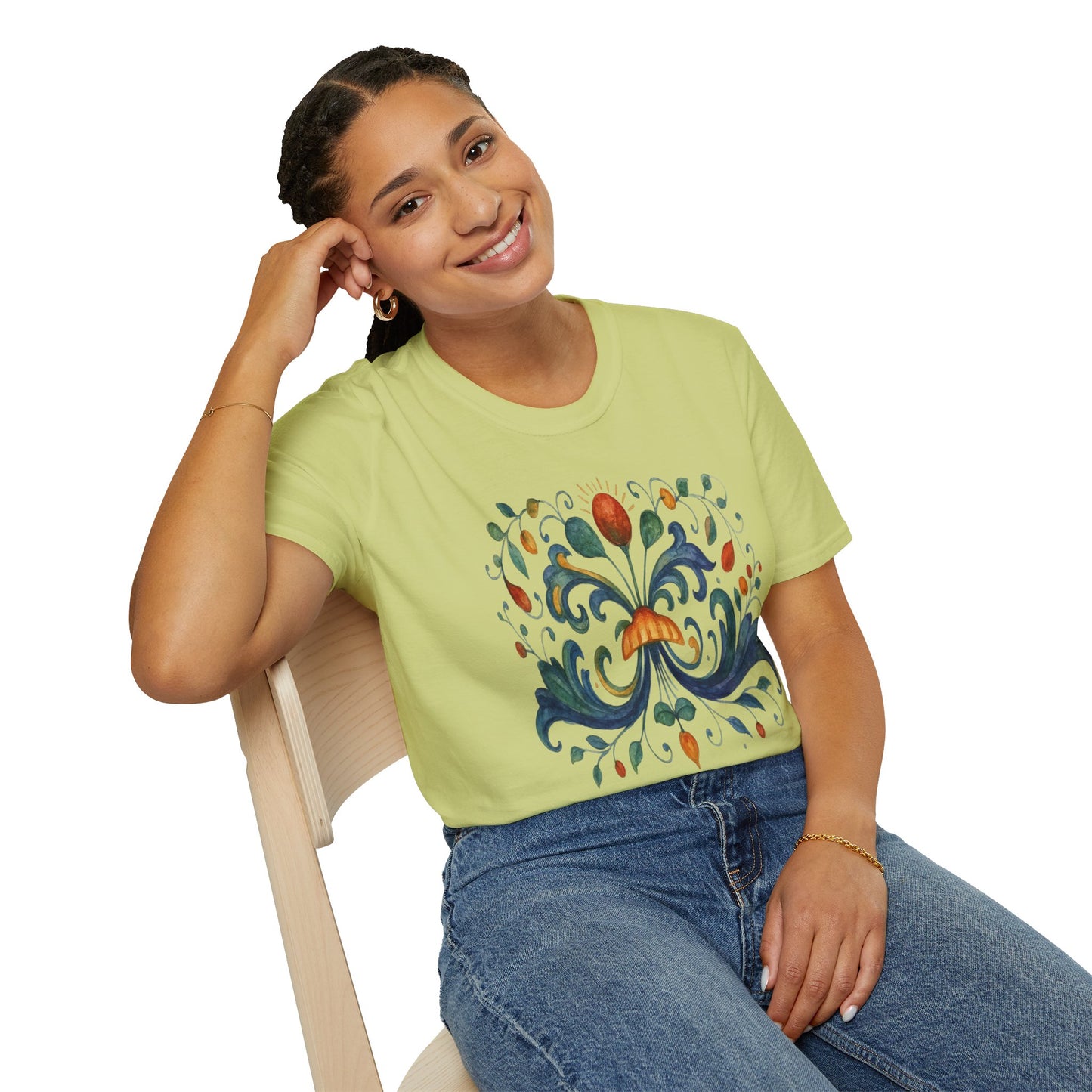 DERUTA COUTURE: Unisex Softstyle T-Shirt Ricco Italia Design