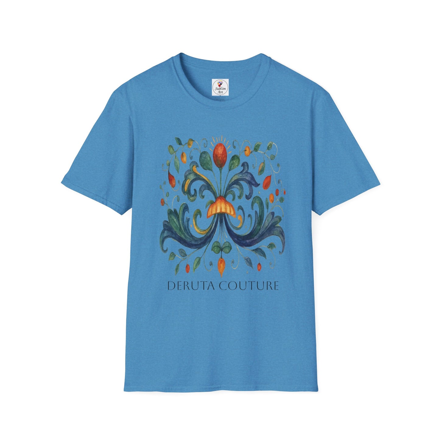 DERUTA COUTURE: Unisex Softstyle T-Shirt Ricco Italia Design