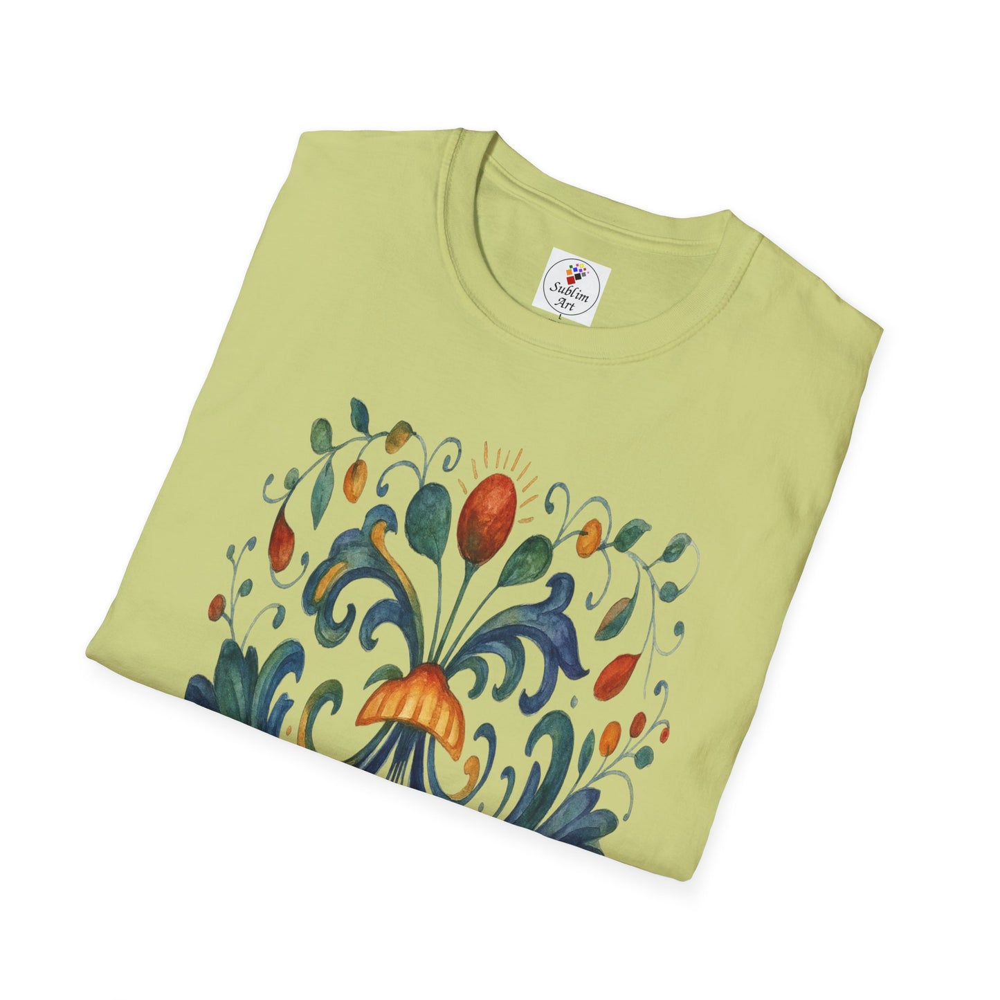 DERUTA COUTURE: Unisex Softstyle T-Shirt Ricco Italia Design