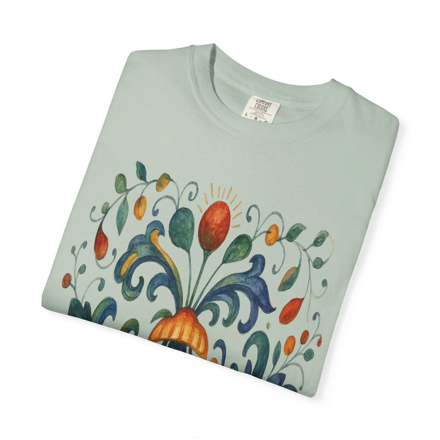 DERUTA COUTURE: Unisex Garment-Dyed T-shirt Ricco Italia Design
