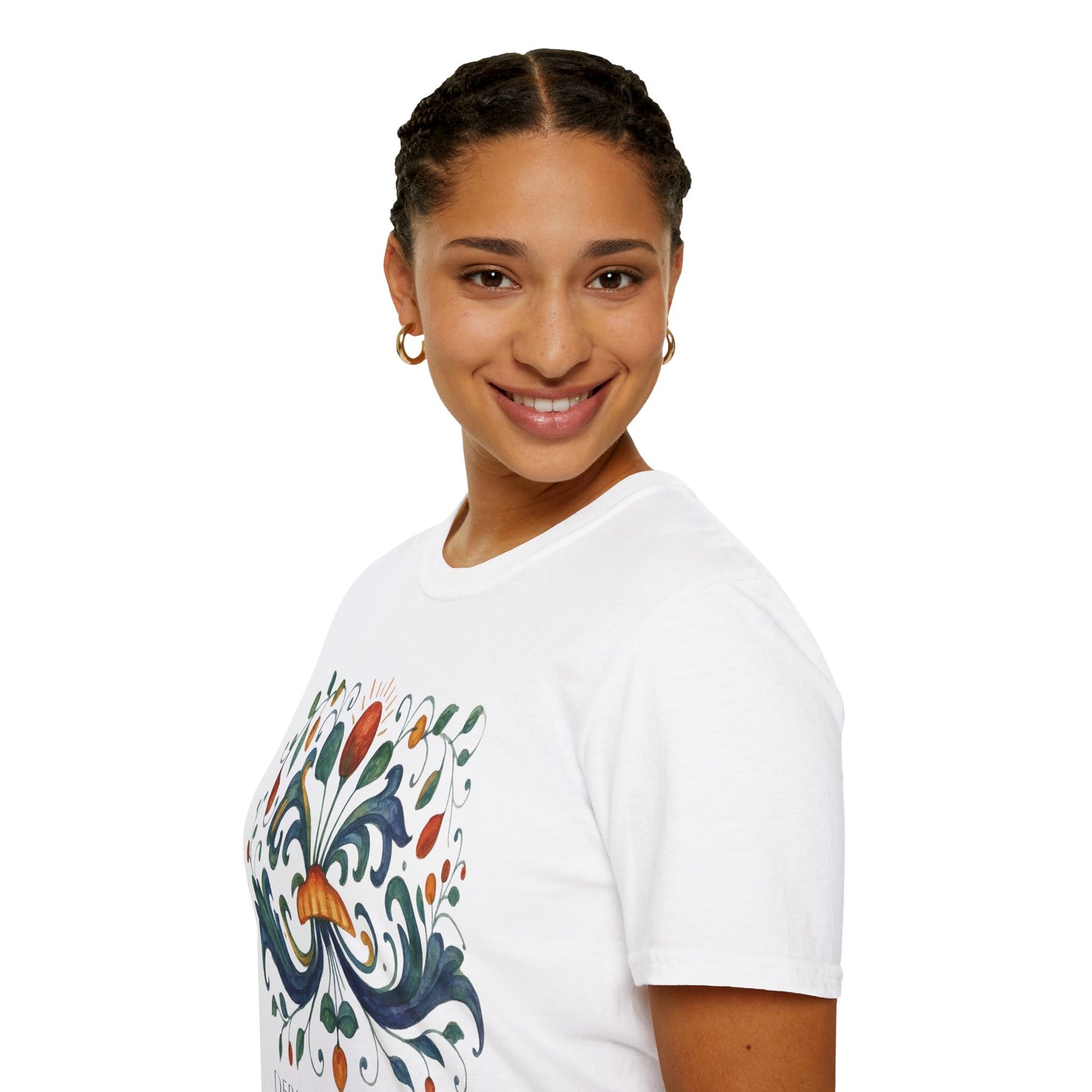 DERUTA COUTURE: Unisex Softstyle T-Shirt Ricco Italia Design
