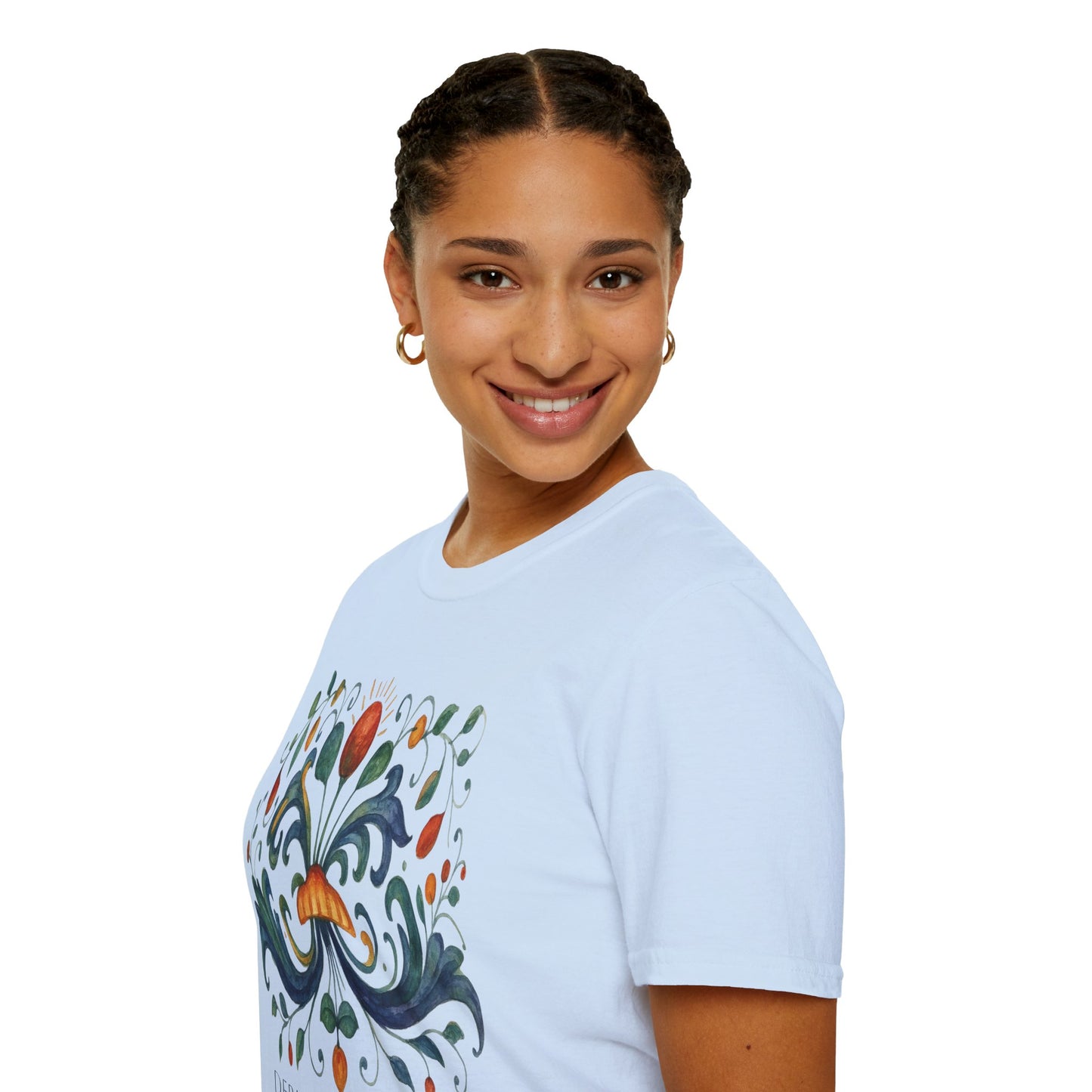 DERUTA COUTURE: Unisex Softstyle T-Shirt Ricco Italia Design