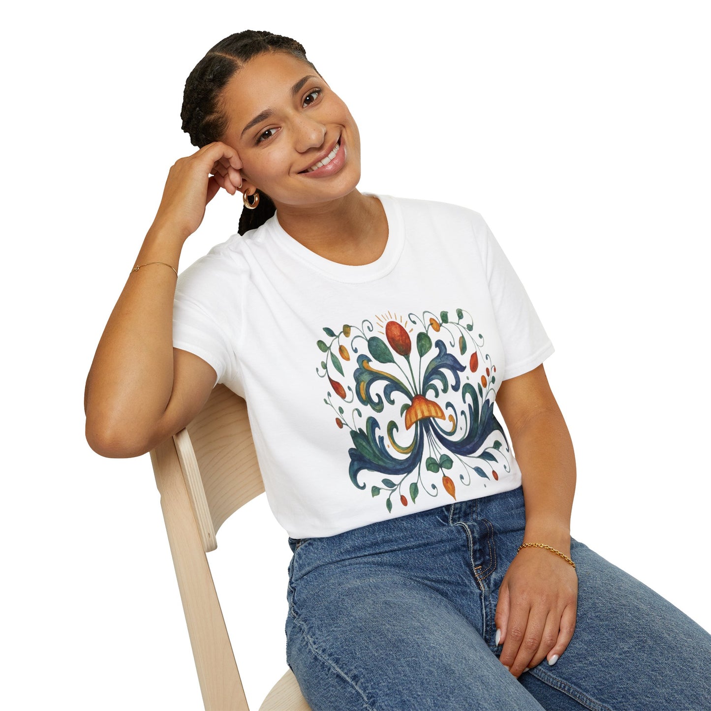 DERUTA COUTURE: Unisex Softstyle T-Shirt Ricco Italia Design