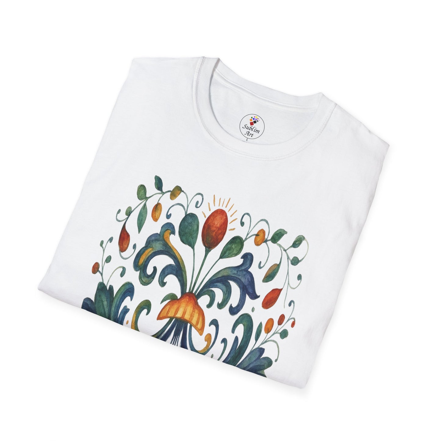 DERUTA COUTURE: Unisex Softstyle T-Shirt Ricco Italia Design