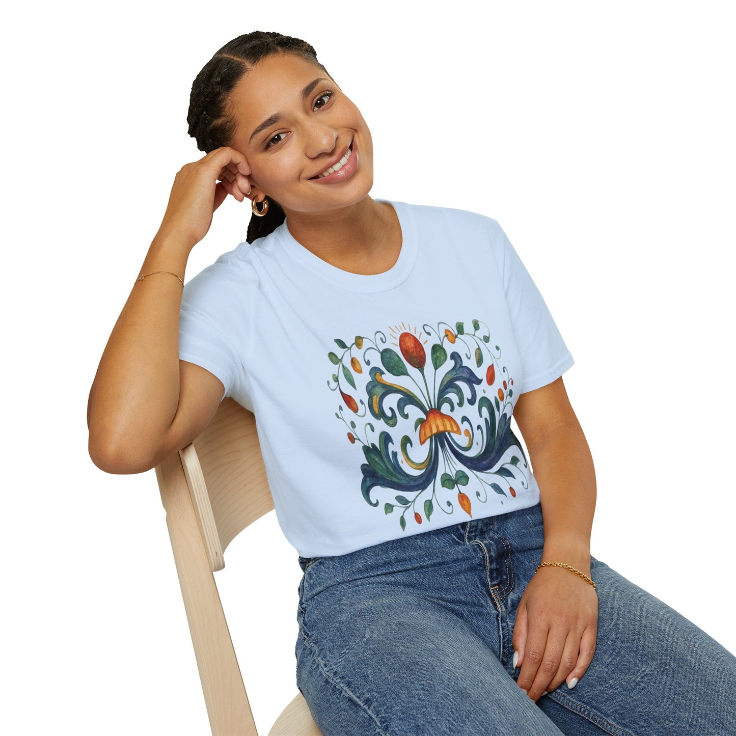 DERUTA COUTURE: Unisex Softstyle T-Shirt Ricco Italia Design