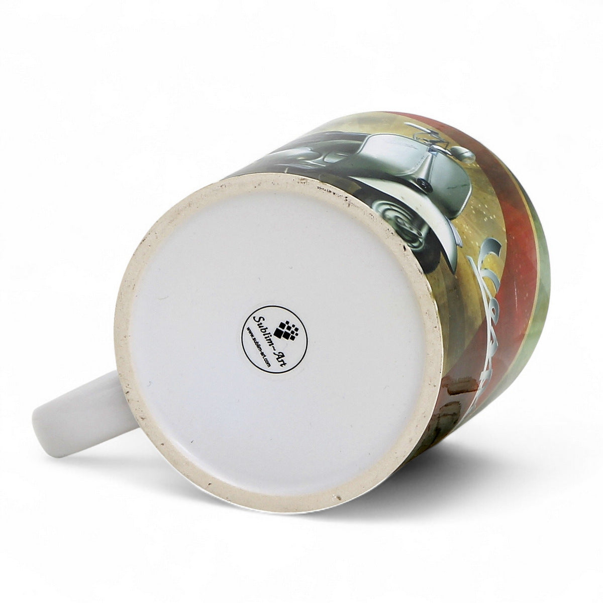 SUBLIMART: Bella Italia - Mug featuring Italian vintage posters (Vespa, Ciao Bella)