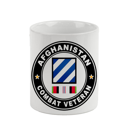 SUBLIMART: Veteran - Mug 'Afghanistan Combat Veteran' (Design #06)
