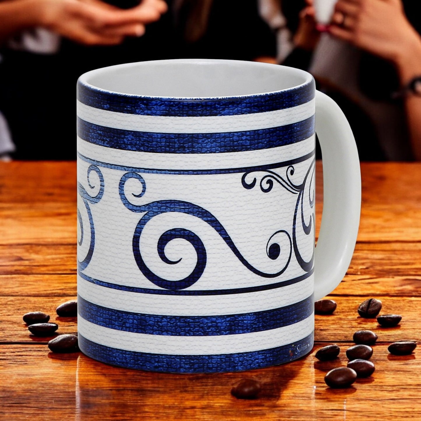SUBLIMART: Ricco Italia Mug White Handle - by Mario Bruno (Design 6409)