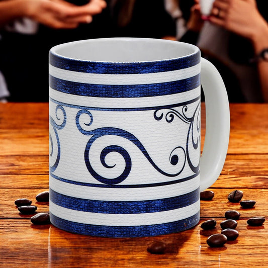 RICCO ITALIA PALIO: SUBLIMART: Ricco Italia Mug White Handle - by Mario Bruno (Design 6409)