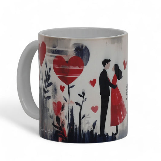 SUBLIMART: LOVE.ly Ceramic Mug – "The LOVE.ly Garden"
