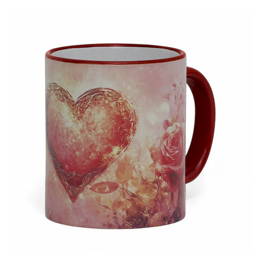 SUBLIMART: LOVE.ly Bundle "Enchanting Pink Heart" (Set of 1 Candle + 2 Mugs)