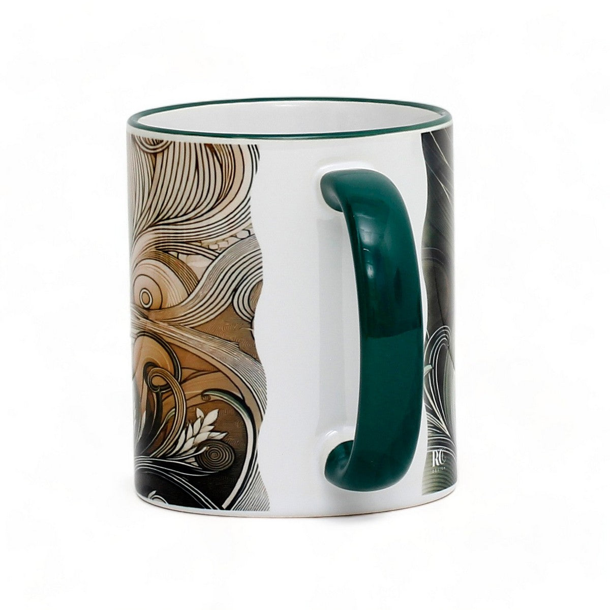 SUBLIMART: Mug Whirl Elegance Mug - by RC Design
