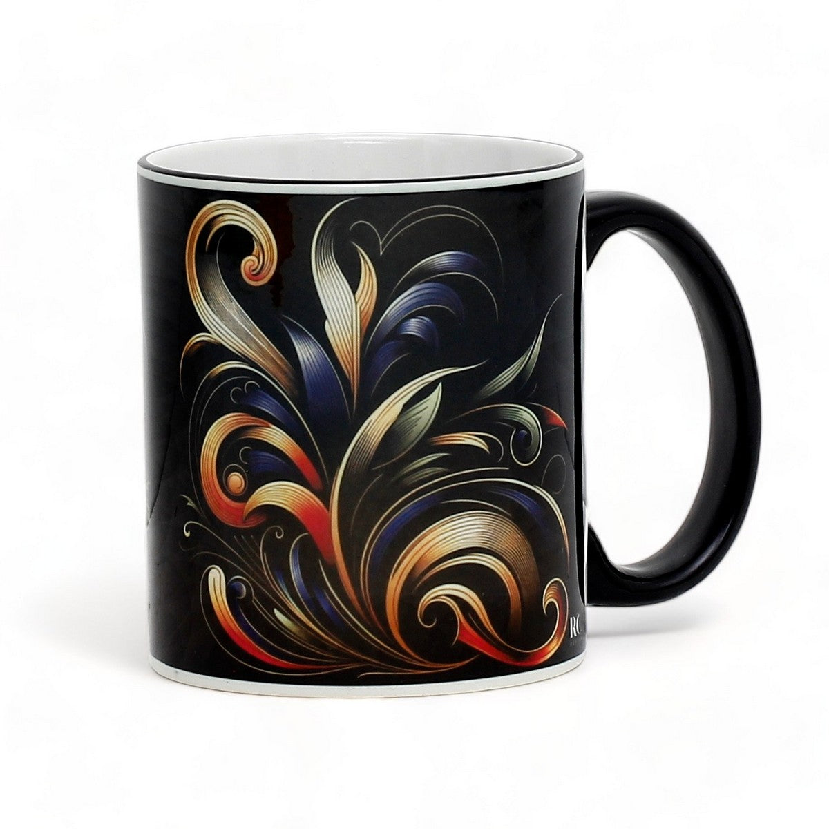 SUBLIMART: Elegant Flourish Mug - by RC Italian Design