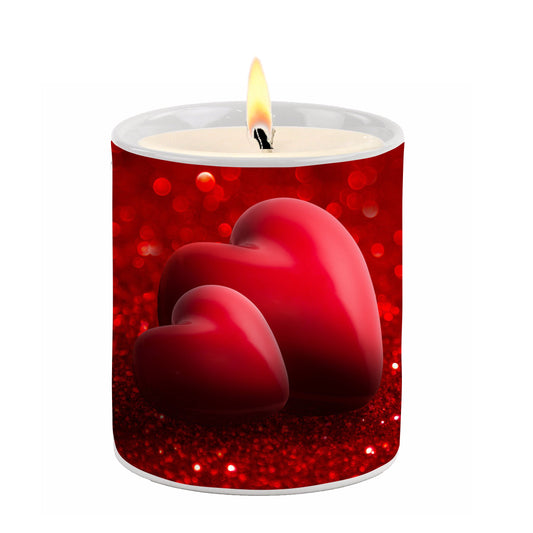SUBLIMART: Love - Soy Wax Candle (Design #VAL09)