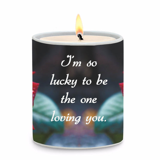 SUBLIMART: Love - Soy Wax Candle (Design #VAL21)