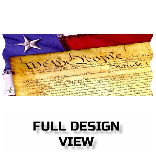 SUBLIMART: Patriotic Mug 'We The People' (Design 09) - Artistica.com