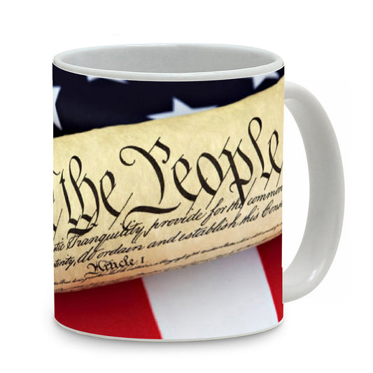 SUBLIMART: Patriotic Mug 'We The People' (Design 08)
