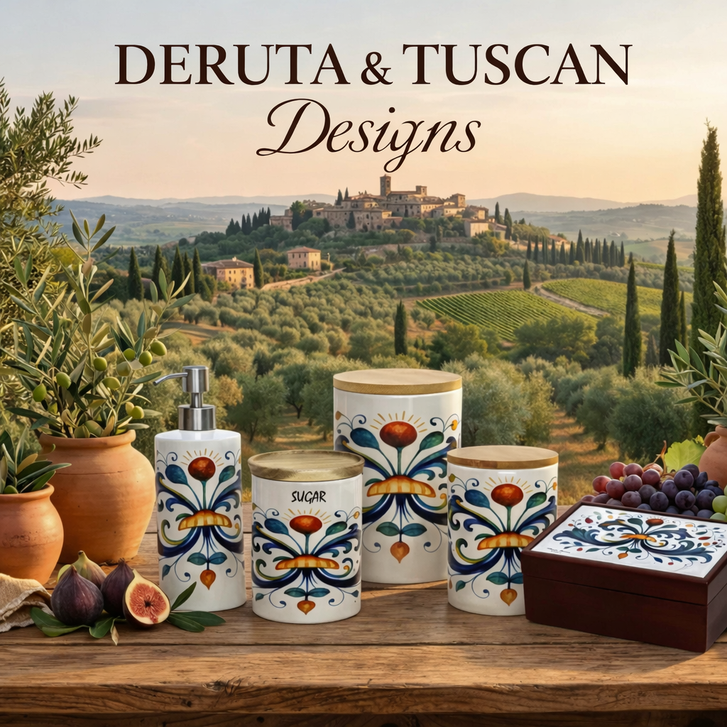 - DERUTA & TUSCAN Designs -