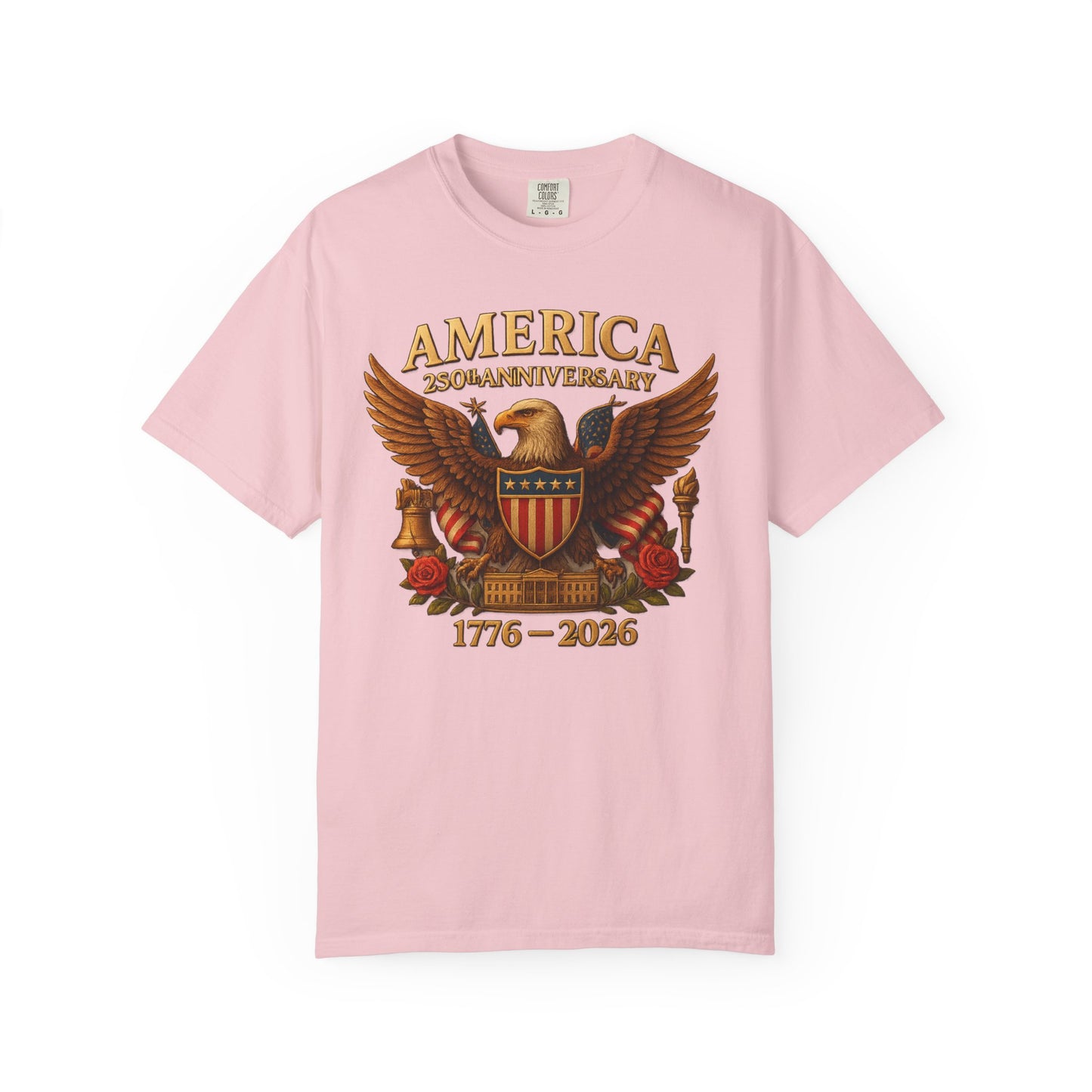 America 250th Anniversary Eagle T-Shirt — 1776–2026 Patriotic Tee