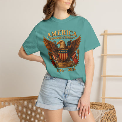 America 250th Anniversary Eagle T-Shirt — 1776–2026 Patriotic Tee