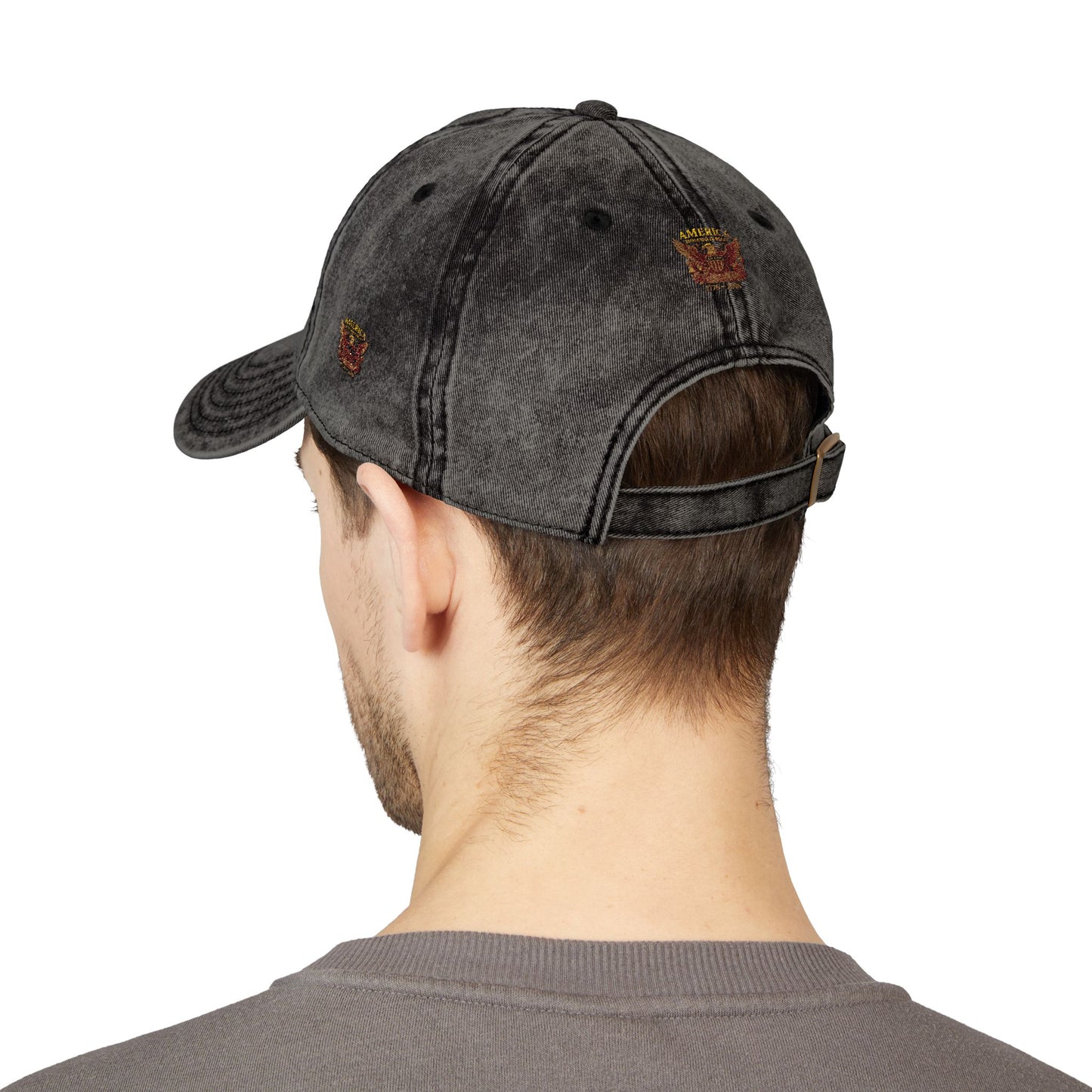 America 250 Anniversary Embroidered Cap — Vintage Patriotic Hat