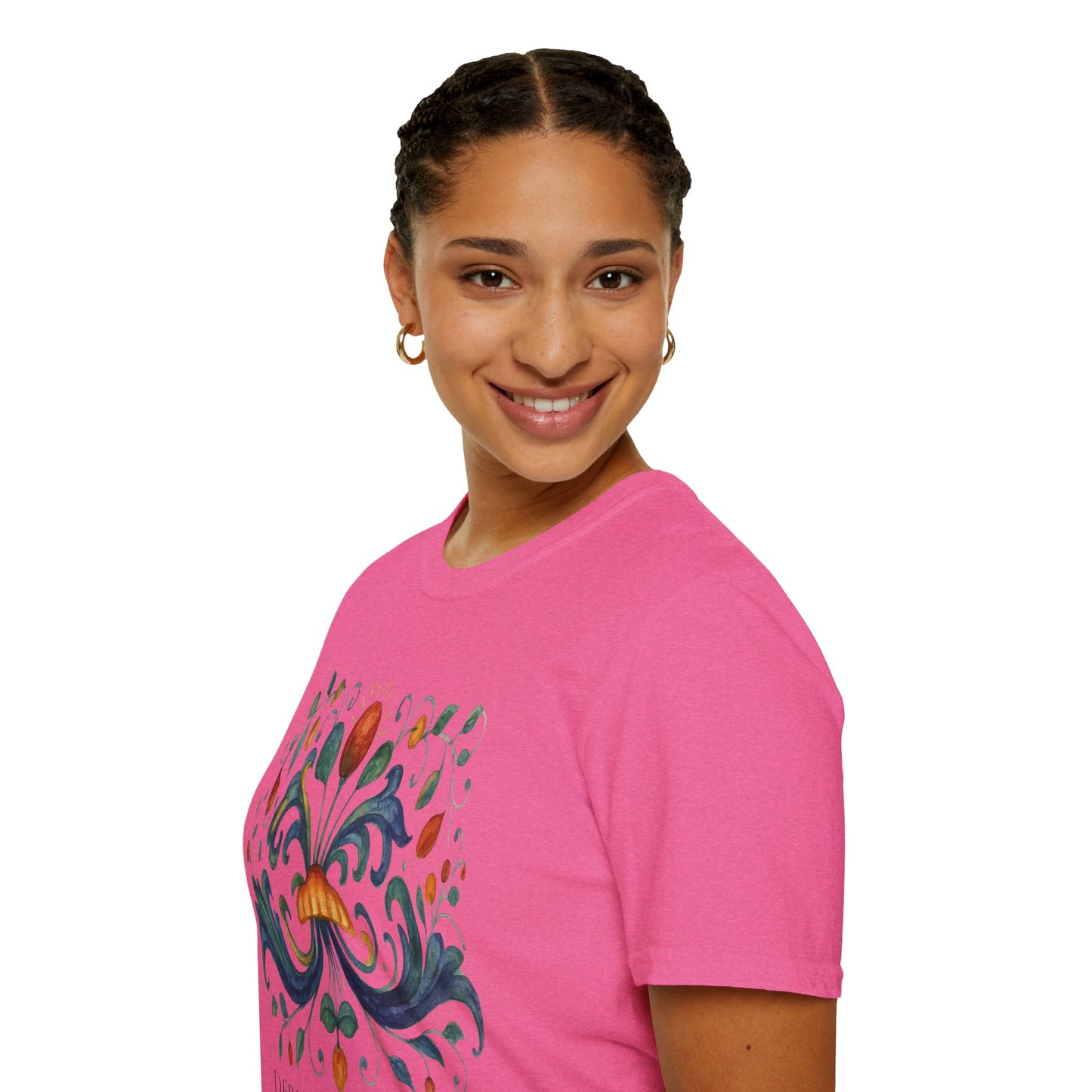 DERUTA COUTURE: Unisex Softstyle T-Shirt Ricco Italia Design
