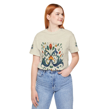 DERUTA COUTURE: Unisex Jersey Short Sleeve Tee Ricco Italia Design