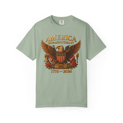 America 250th Anniversary Eagle T-Shirt — 1776–2026 Patriotic Tee