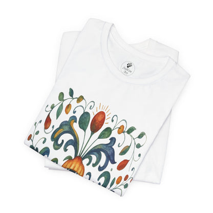 DERUTA COUTURE: Unisex Jersey Short Sleeve Tee Ricco Italia Design