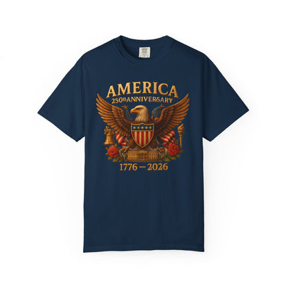 America 250th Anniversary Eagle T-Shirt — 1776–2026 Patriotic Tee