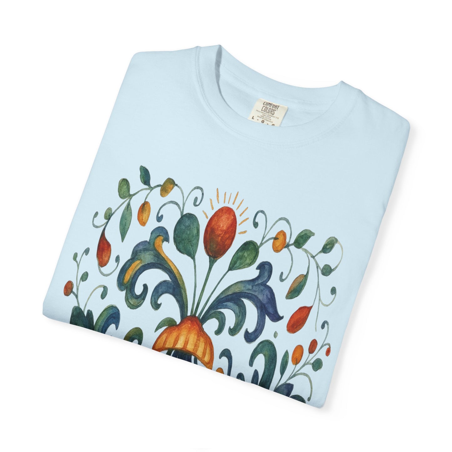 DERUTA COUTURE: Unisex Garment-Dyed T-shirt Ricco Italia Design