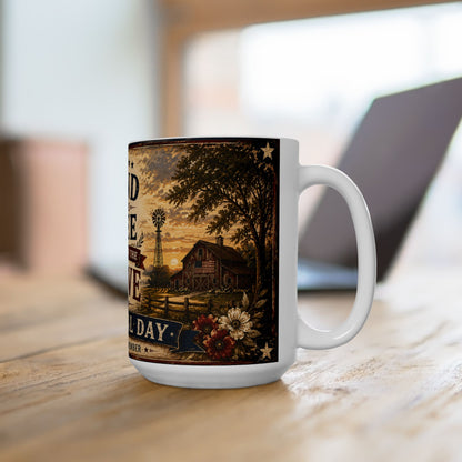 Memorial Day    Patriotic Tribute Patriotic Veteran Mug - Durable Sublimation Printed Ceramic Coffee Cup USA