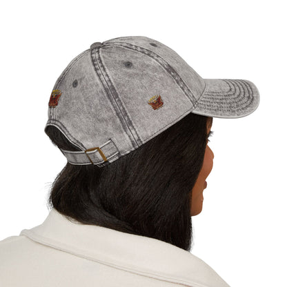 America 250 Anniversary Embroidered Cap — Vintage Patriotic Hat