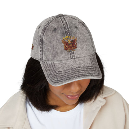 America 250 Anniversary Embroidered Cap — Vintage Patriotic Hat