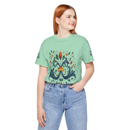 DERUTA COUTURE: Unisex Jersey Short Sleeve Tee Ricco Italia Design
