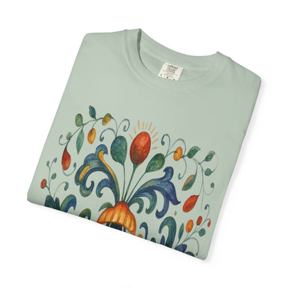 DERUTA COUTURE: Unisex Garment-Dyed T-shirt Ricco Italia Design
