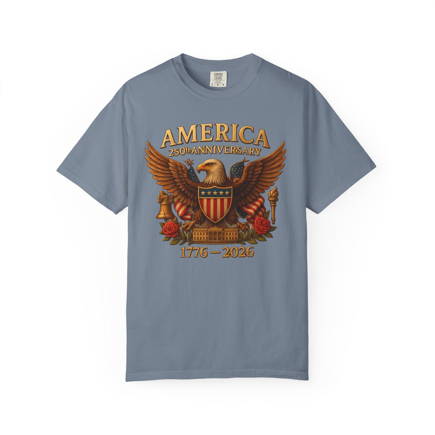 America 250th Anniversary Eagle T-Shirt — 1776–2026 Patriotic Tee
