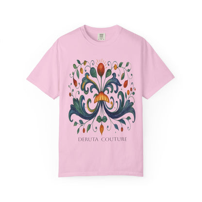 DERUTA COUTURE: Unisex Garment-Dyed T-shirt Ricco Italia Design