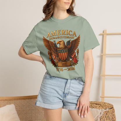 America 250th Anniversary Eagle T-Shirt — 1776–2026 Patriotic Tee