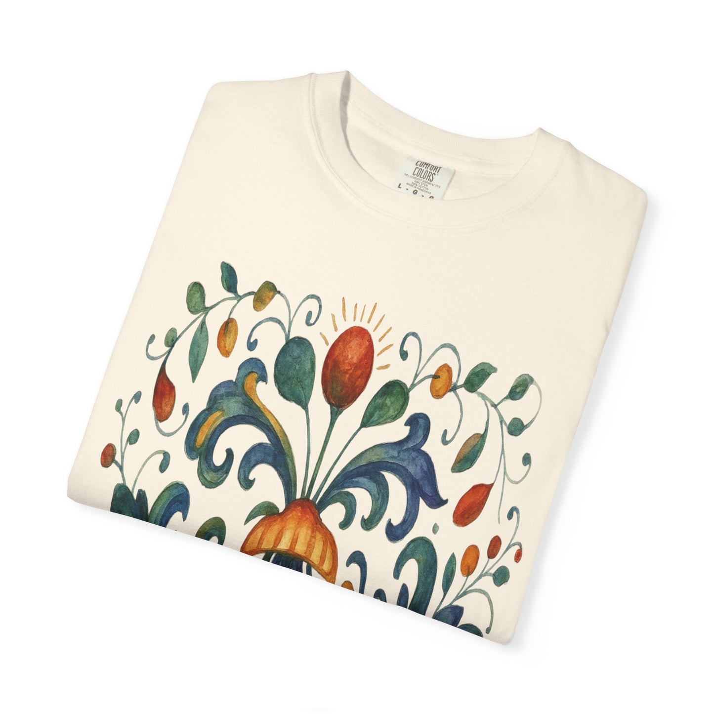 DERUTA COUTURE: Unisex Garment-Dyed T-shirt Ricco Italia Design