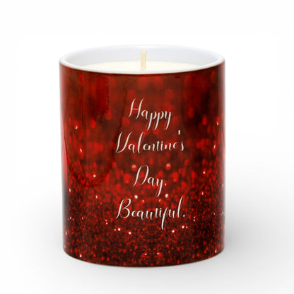 SUBLIMART: Love - Soy Wax Candle (Design #VAL25)