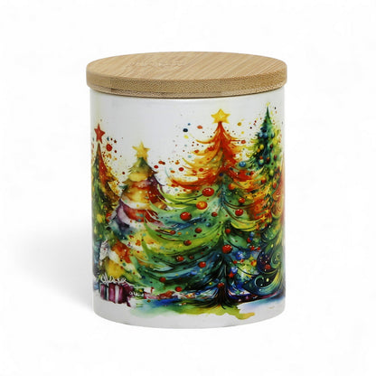 SUBLIMART: Christmas - Soy Wax Candle – Christmas tree Deluxe Design