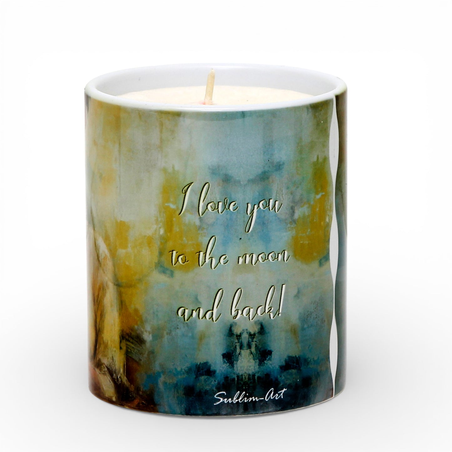 SUBLIMART: “Whispers of Love” Soy Wax Candle