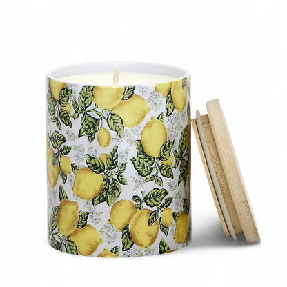 SUBLIMART: NEW! > POSITANO Porcelain Soy Wax Candle